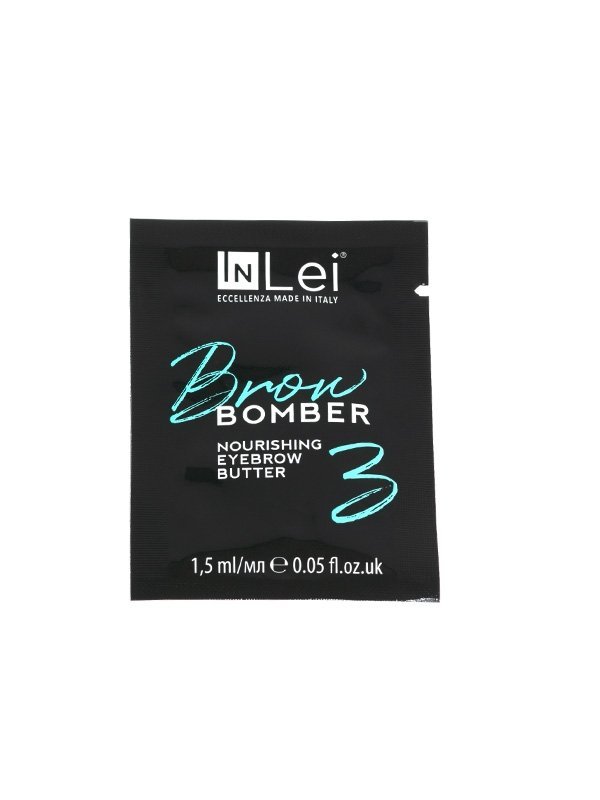 InLei® ”BROW BOMBER 3” – odżywcze masło do brwi saszetka 1.5ml