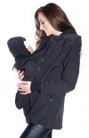  kurtka softshell 3D ciążowa i do noszenia dziecka M52/4068 czarny 2