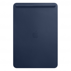 Apple Leather Sleeve - Skórzany futerał do iPad Pro 10,5 - Midnight Blue (nocny błękit)