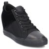Calvin Klein Jeans buty sneakersy trampki damskie rory nylon-flocking /R0647