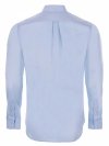 Ralph Lauren koszula męska gładka slim fit błękitna