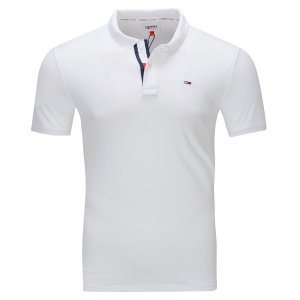 Tommy Hilfiger koszulka polo polówka męska biała DM0DM12219-YBR