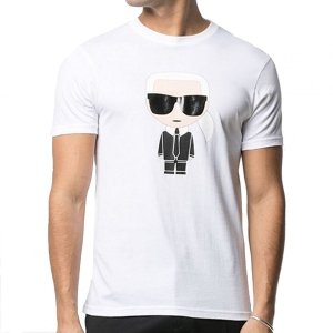 Karl Lagerfeld  t-shirt koszulka męska biała