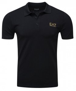 Emporio Armani koszulka polo polówka męska czarna
