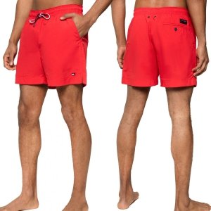 Tommy Hilfiger spodenki szorty męskie czerwone UM0UM01710-XL7