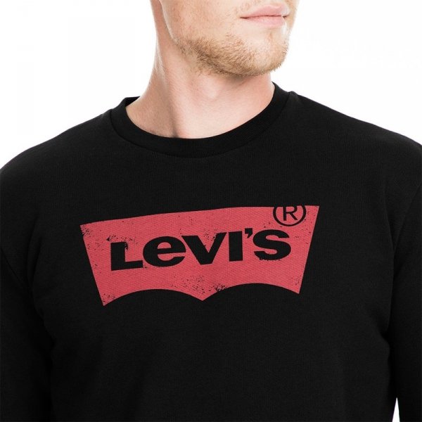Levi's Levis bluza męska czarna