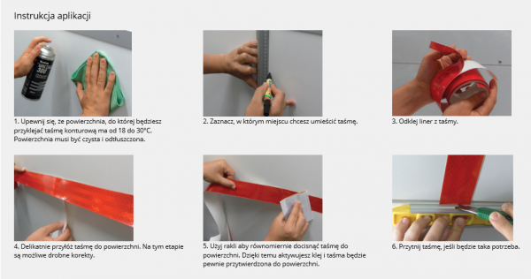 3M DG3 Taśma konturowa serii 983 biała