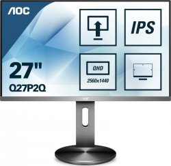 Monitor AOC 27 Q27P2Q VGA DVI HDMI DP 4xUSB 3.1 głośniki
