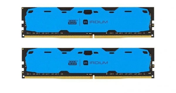 Pamięć DDR4 GOODRAM IRIDIUM 16GB (2x8GB) 2400MHz CL15-15-15 IRDM 1024x8 Blue