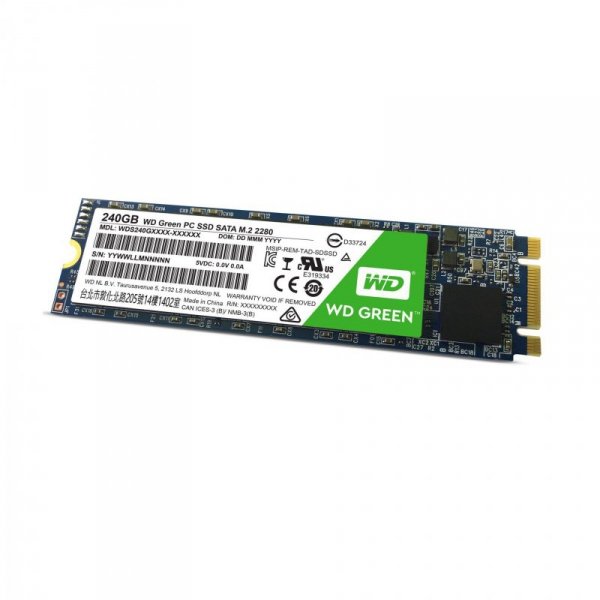 Dysk SSD WD Green 240GB M.2 2280 (odczyt 545 MB/s) WDS240G2G0B