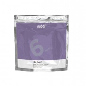 SUBTIL Blond rozjaśniacz 6 tonów BEZ AMONIAKU - free hand 500g
