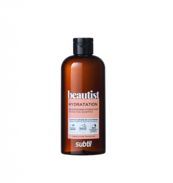 Beautist - Naturalny Szampon nawilżający 300 ml. Profesjonalna linia fryzjerska: domowa pielęgnacja włosów