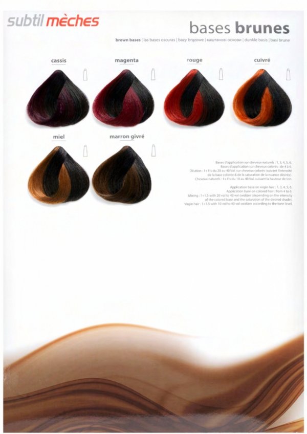 8/7 Crème - Blond Clair Marron Profesjonalna Farba do włosów Subtil CREME  60 ml.