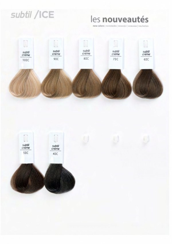 6/23 Crème - Blond Foncé Irisé Doré:  Profesjonalna Farba do włosów Subtil CREME  60 ml.