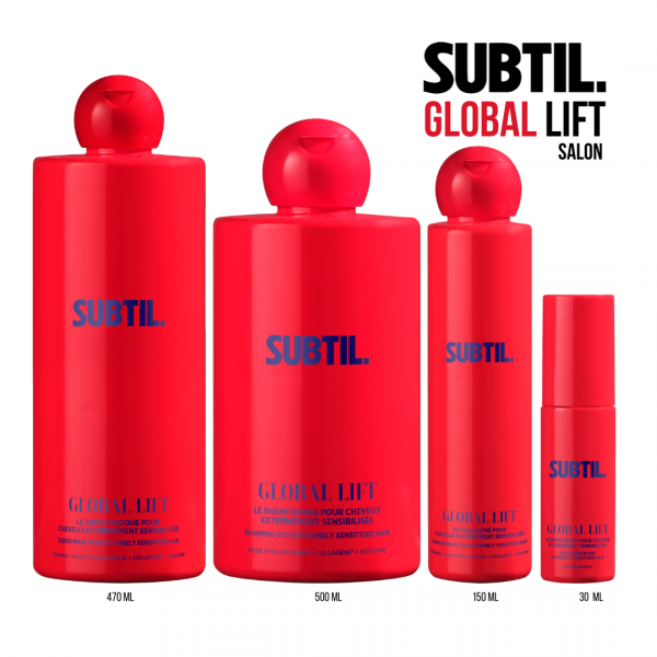 Global Lift - głęboki zabieg keratynowej regeneracji: Odbudowa, Blask, Wygładzenie. ZESTAW SALONOWY 4 produkty