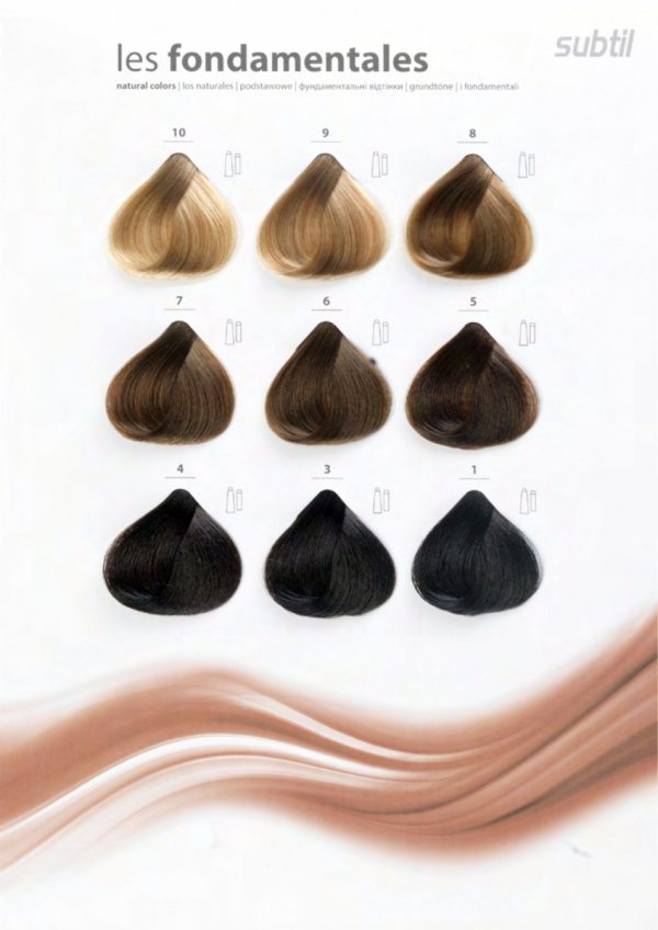 9/1 Crème - Blond Très Clair Cendré Profesjonalna Farba do włosów Subtil CREME  60 ml.