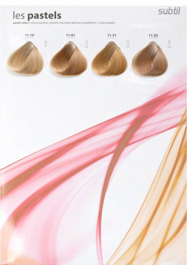 7/1 Crème - Blond Cendré  Profesjonalna Farba do włosów Subtil CREME  60 ml.