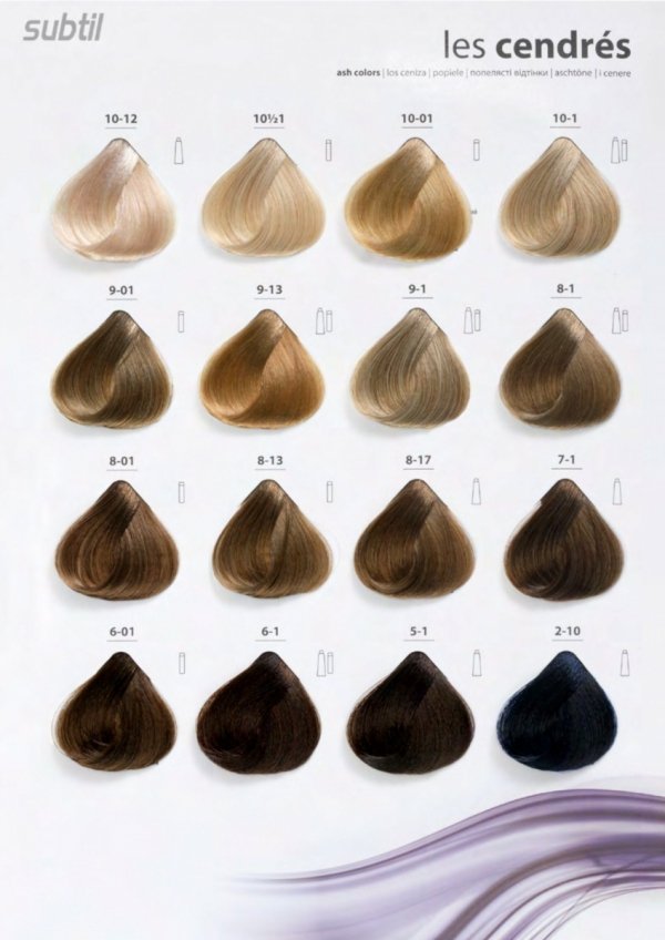 7/1 Crème - Blond Cendré  Profesjonalna Farba do włosów Subtil CREME  60 ml.