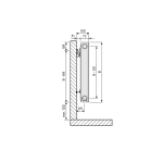 Purmo Plan Ventil Compact Flex FCVF21s 500x1000