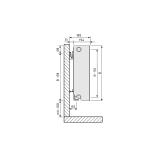 Purmo Plan Ventil Compact Flex FCVF33 900x900