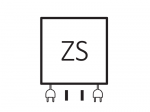ZIGZAG 1070x500 RAL 9016 Mat ZS