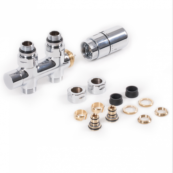 Zestaw Prosty 50 mm CYLINDER Lewy Chrom