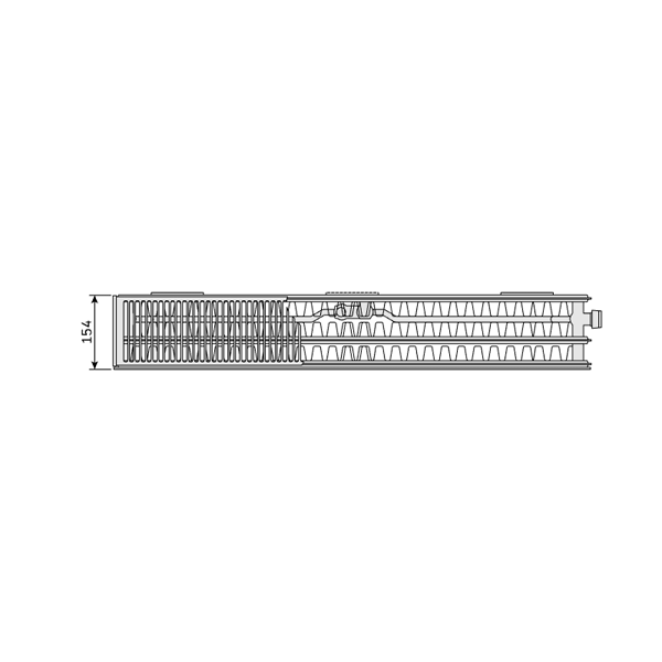 Purmo Ramo Ventil Compact Flex RCVF33 900x400