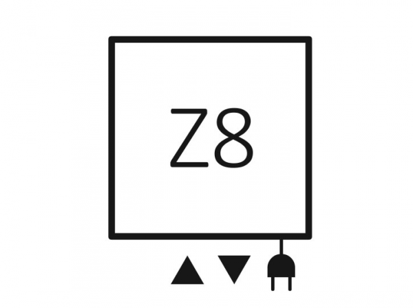 SIMPLE 1920x500 RAL 9005 mat Z8