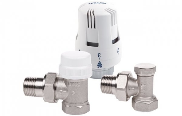 Zestaw Termostatyczny Kątowy Valvex THERMO SET 
