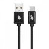 TB Kabel USB-USB C 3 m. czarny sznurek