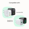 Green Cell Kabel USB-C-USB-C PowerFlex 100W silikonowy 1.2m czarny