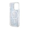 Guess Leopard MagSafe - Etui iPhone 14 Pro (Niebieski)