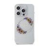 Guess IML Flowers Wreath MagSafe - Etui iPhone 15 Pro Max (przezroczysty)