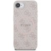 Guess 4G Ring Classic Logo MagSafe - Etui do iPhone 16e (różowy)