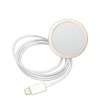 Guess Bundle Pack MagSafe 4G - Zestaw etui + ładowarka MagSafe iPhone 13 Pro Max (czarny/złoty)