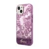 Guess Porcelain Collection - Etui iPhone 14 Plus (fuksja)