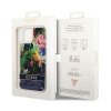 Guess Liquid Glitter Flower – Etui iPhone 14 (niebieski)