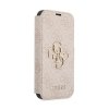 Guess Booktype 4G Big Metal Logo - Etui iPhone 13 Pro (różowy)