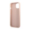 Guess Saffiano Triangle Logo Case – Etui iPhone 14 Plus (różowy)