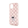 Karl Lagerfeld Monogram Choupette - Etui iPhone 15 (różowy)