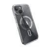 Speck Presidio Lux Grip ClickLock & MagSafe - Etui iPhone 16e / iPhone 15 / iPhone 14 / iPhone 13 (Clear / Platinium Glitter / C