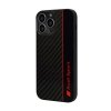 Audi Carbon Fiber Stripe - Etui iPhone 13 Pro (Czarny)