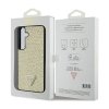 Guess Rhinestone Triangle - Etui Samsung Galaxy S24 (złoty)