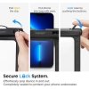 Spigen A601 Universal Waterproof Case - Etui do smartfonów do 6.9 (Czarny)