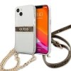 Guess 4G Gold Stripe Crossbody - Etui iPhone 13 mini
