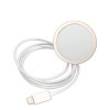 Guess Bundle Pack MagSafe IML Marble - Zestaw etui + ładowarka MagSafe iPhone 14 Pro (czarny/złoty)