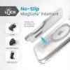 Speck Presidio Perfect-Clear ClickLock & MagSafe - Etui iPhone 16e / iPhone 15 / iPhone 14 / iPhone 13 (Clear / Chrome Finish / 