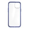 Speck Presidio Perfect-Clear with Impact Geometry - Etui iPhone 15 Plus / 14 Plus z powłoką MICROBAN (Clear / Grounded Purple)