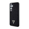 Guess Rhinestone Triangle - Etui Samsung Galaxy S24+ (czarny)