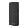 Karl Lagerfeld Booktype Saffiano Monogram - Etui iPhone 14 Pro (Czarny)